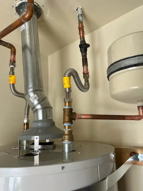 Water heater installation and plumbing repair in Bemidji